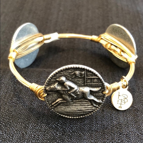 Bourbon and Bowties Jewelry - Bourbon and Boweties Kentucky Derby Bangle